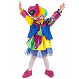 Girls Colourful Clown