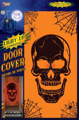 Light Up Skull Door Cover