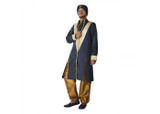 Mens Blue Gold Bollywood