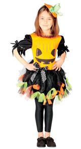 Girls Scary Pumpkin