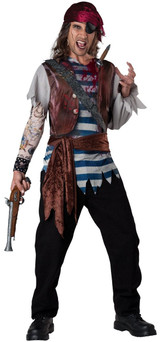 Mens Zombie Pirate