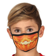 Kids Pumpkin Face Mask