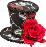 Day of the Dead Mini Hat
