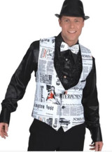 Mens Newspaper Waistcoat