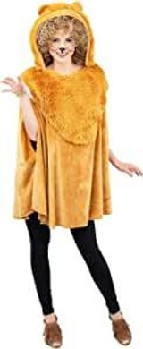 Ladies Furry Lion Cape