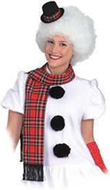 2-piece snowman costume accessories set