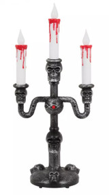 LED Skull Candelabra