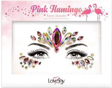 LoveShy Cosmetics Iridescent Festival Pink Flamingo Face Jewels