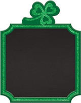 Chalkboard Sign Shamrock St. Patrick's Day-MDF 17.8cm x 22.8cm-1 Pc