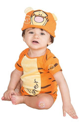 Toddlers Tigger Bodysuit With Hat
