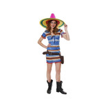 Ladies Sexy Mexican Costume One Size