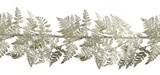 Glittery Gold Fern Garland Decoraction