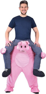 Piggy Back Pig Costume, One size fits most