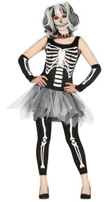 Ladies Tutu Skeleton