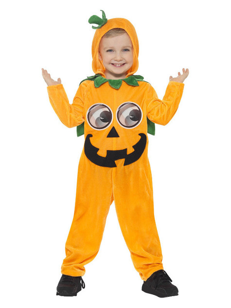 Pumpkin Toddler Costume, Orange & Black