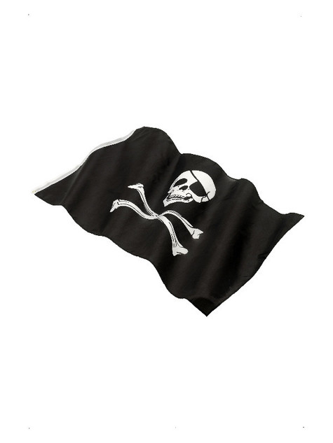 Pirate Flag, approx 152x91cm / 60x36in, Black