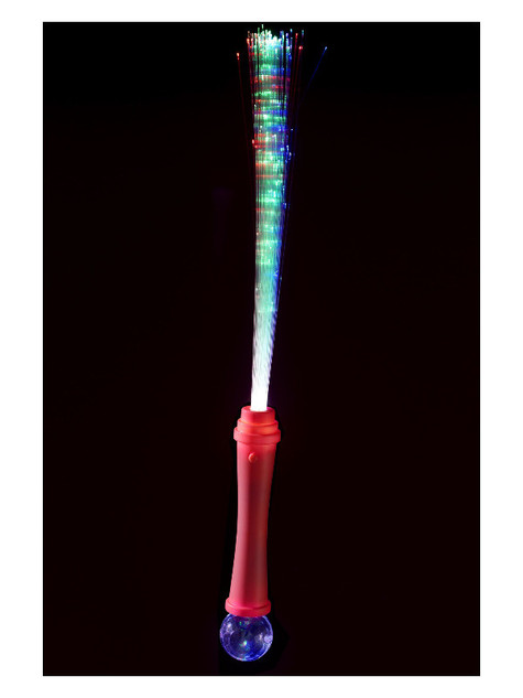 Fibre Optic Wand, Pink