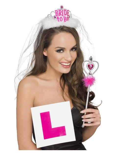 Hen Party Kit, Pink & White