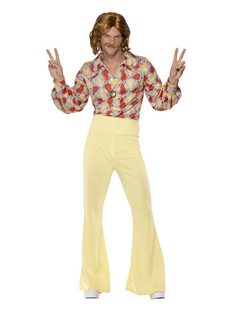 60s Groovy Guy Costume, Patterned