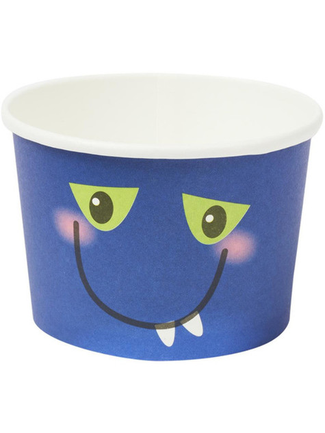 Monster Tableware, Party Treat Tubs x8