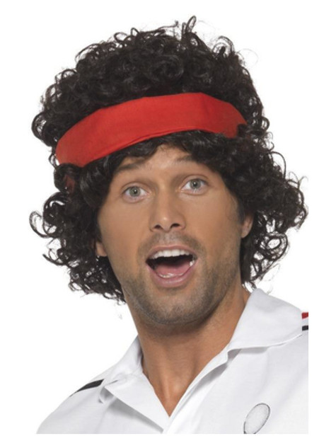 80s Tennis Ace Wig