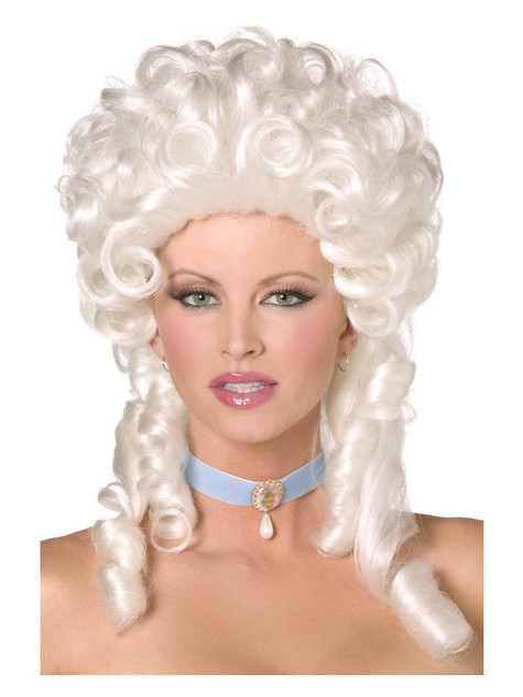 Baroque Wig, White