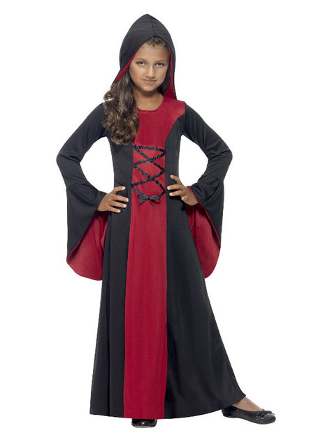 Vamp Costume, Red & Black