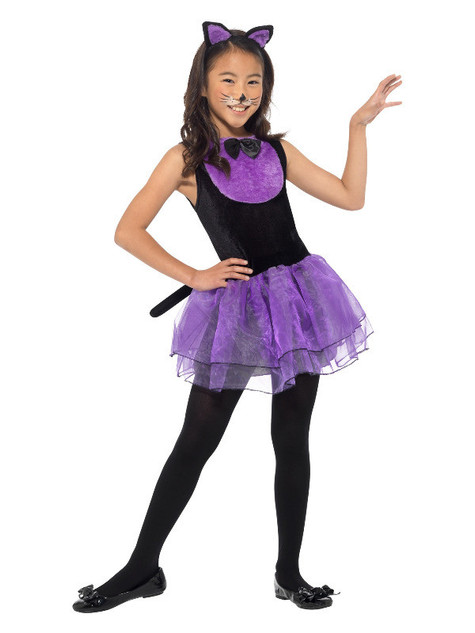 Cat Costume, Black & Purple