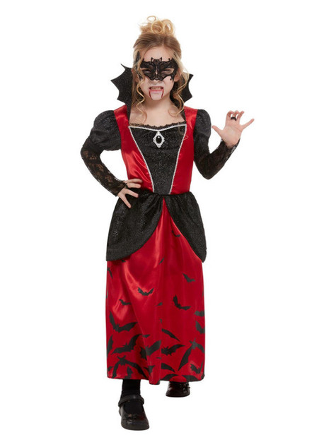 Vampire Costume, Black with Dress