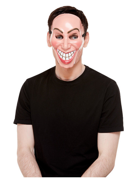 Smiler Mask, Male, Beige