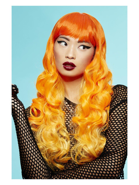 Manic Panic Psychedelic Sunrise Siren Wig