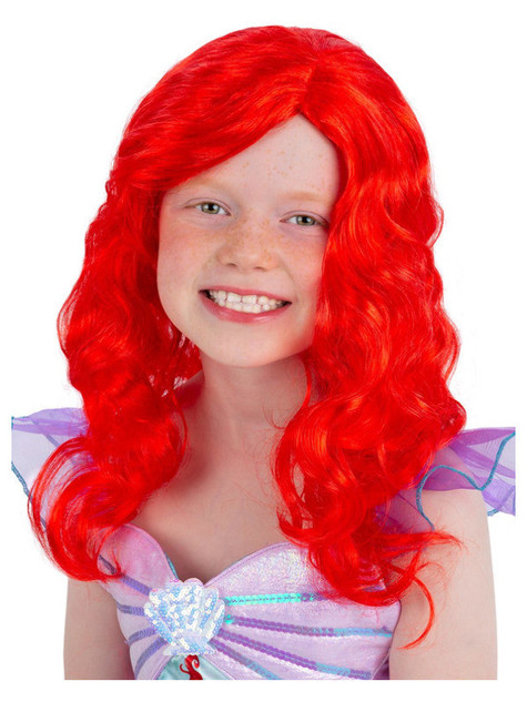 Mermaid Wig, Red