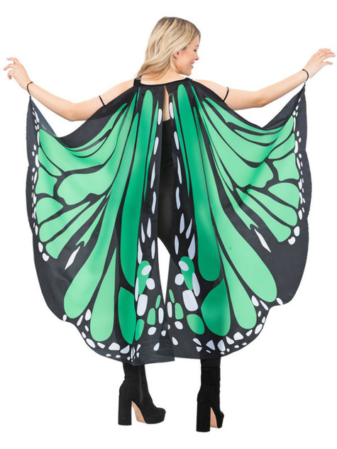 Fabric Butterfly Wings, Green