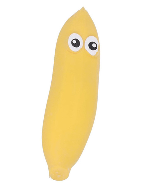 Banana Squishy Stretchy Toy, 12pcs
