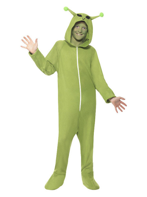 Alien Costume, Green, Child