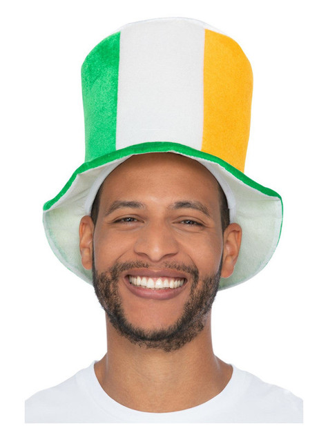 Deluxe St Patricks Day Top Hat