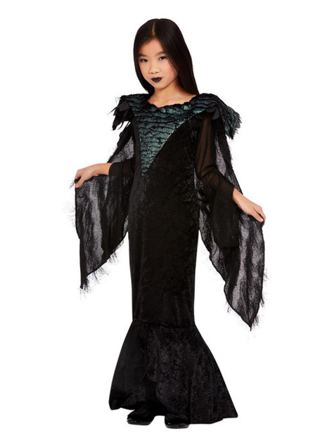 Deluxe Raven Princess Costume, Black