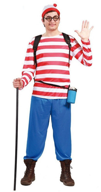 Mens Tourist Fancy Dress Costume