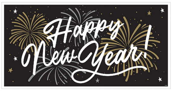 Happy New Year Party Banner