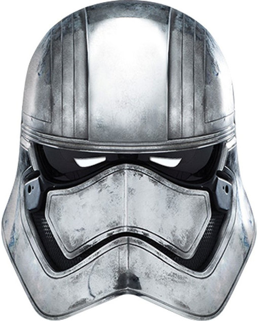 Adult Captain Phasma Fancy Dress Mask