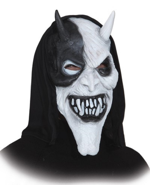 Mens Evil Devil Fancy Dress Mask