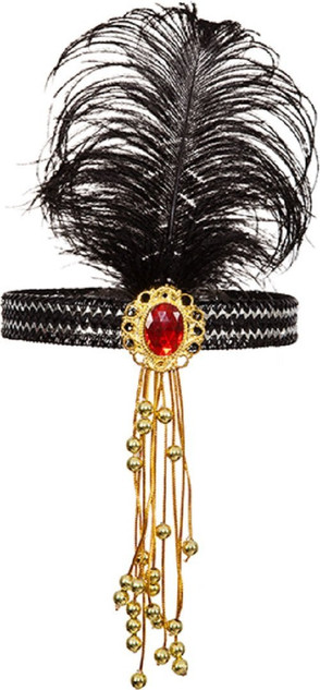 Ladies Jewelled Flapper Headband