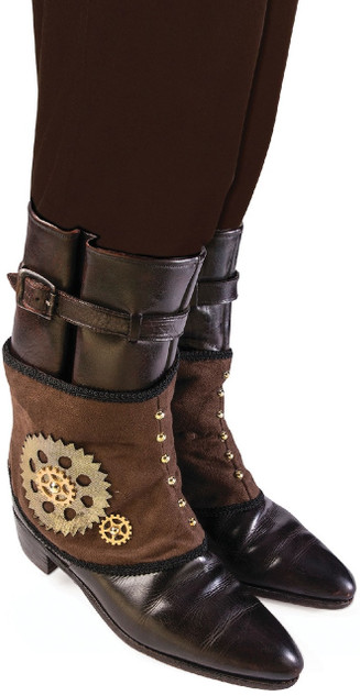 Men's Steampunk Fancy Dress Spats