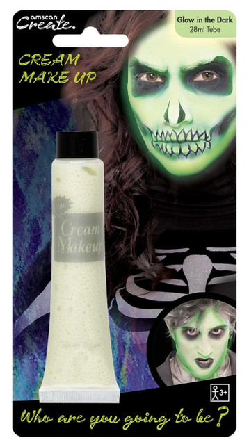 Glow In The Dark Cream Make Up