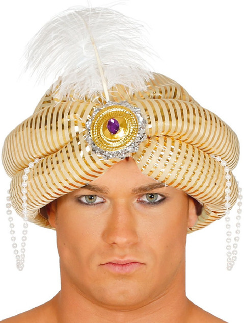 Mens Arabian Turban Fancy Dress Hat