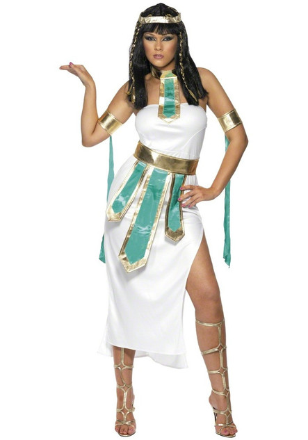 Ladies Cleopatra Fancy Dress Costume 5
