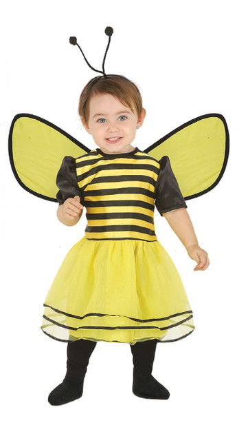 Baby Girls Cute Bee Fancy Dress Costume