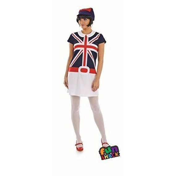 Ladies Mod Girl Costume