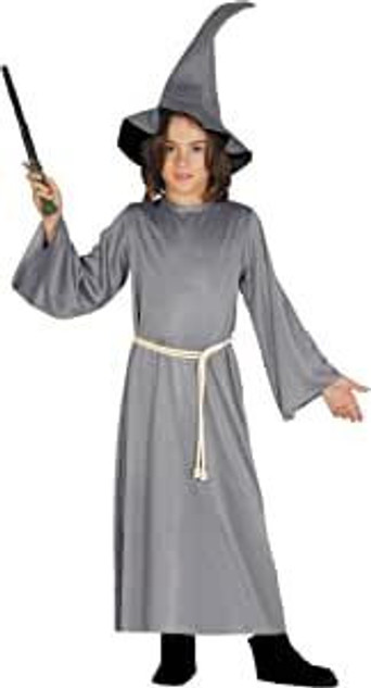 Child Gray Wizard Costume