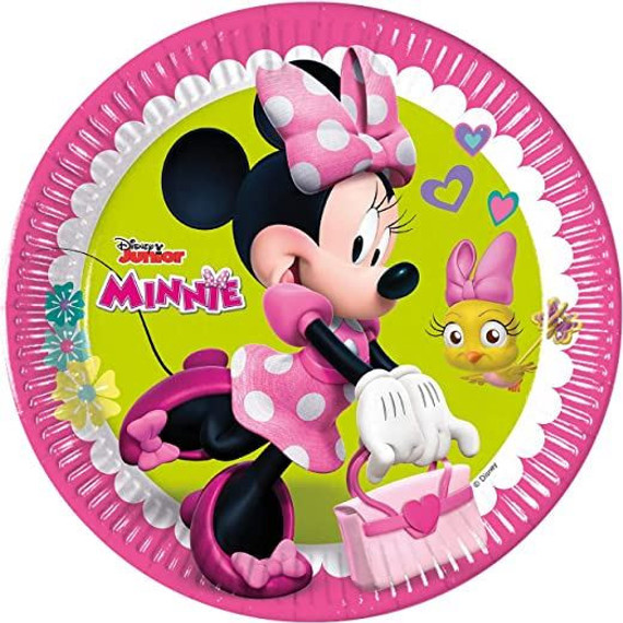 Disney Junior Minnie 8 Party Plates